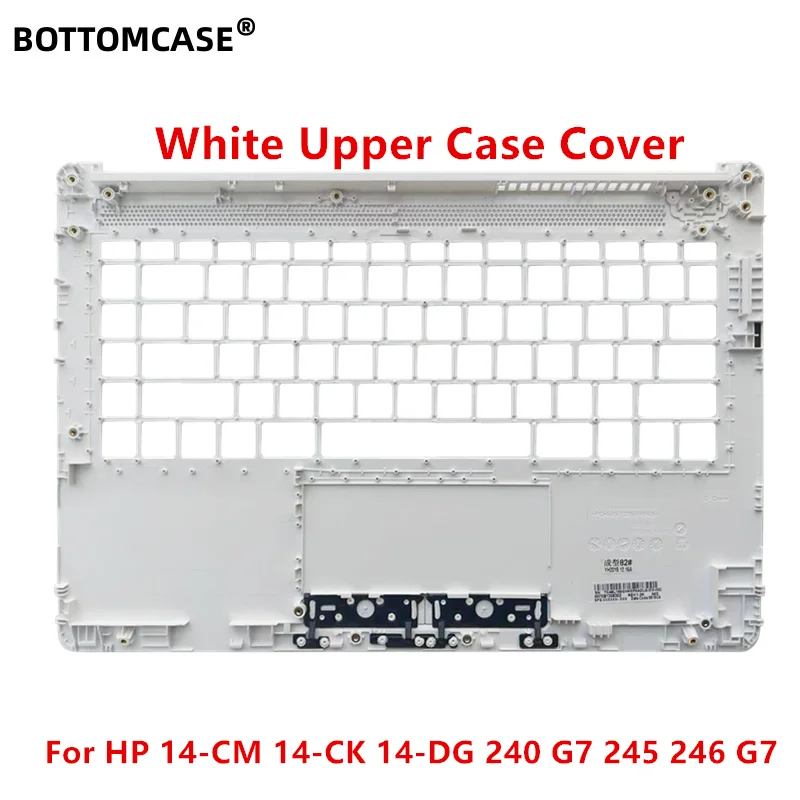 حافظة جديدة 95% باللون الأبيض من BOTTOMCASE لأجهزة الكمبيوتر المحمول HP 14-CM 14-CK 14-DG 240 G7 245 246 G7 حافظة علوية من Palmrest