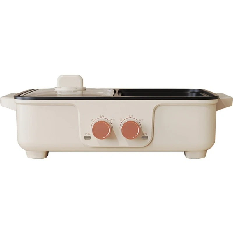 

Tu pan, frying, rinsing, baking, stewing, frying, integrated pan, separate electric baking pan, independent