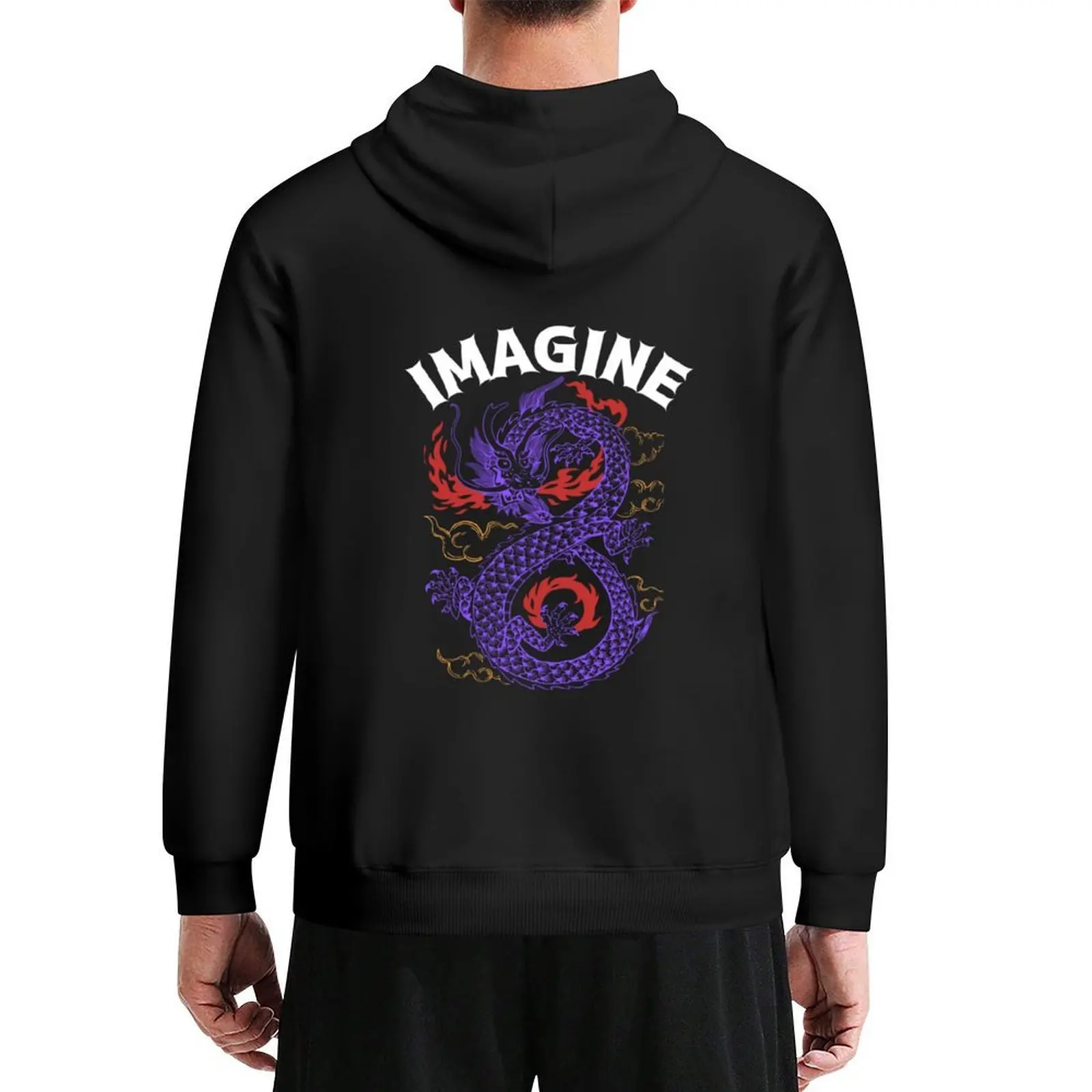 

Imagine Dragons Enemy Believer Hoodie men's coat autumn mens clothing male clothes men's oversize hoodie
