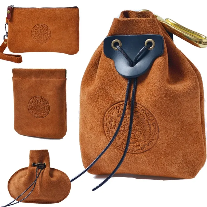 

Сумка из искусственной кожи для кубиков DND, лоток 5, кельтский дизайн, милый чехол на шнурке для D&D, ролевая игра, идеи подарков, кошелек для монет