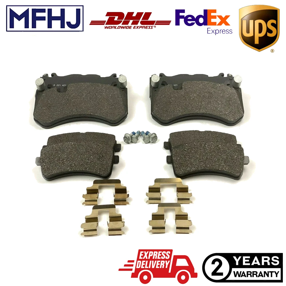 For Mercedes Benz S63 & S65 AMG Front & Rear Brake Pads A0004203700, A0004204400