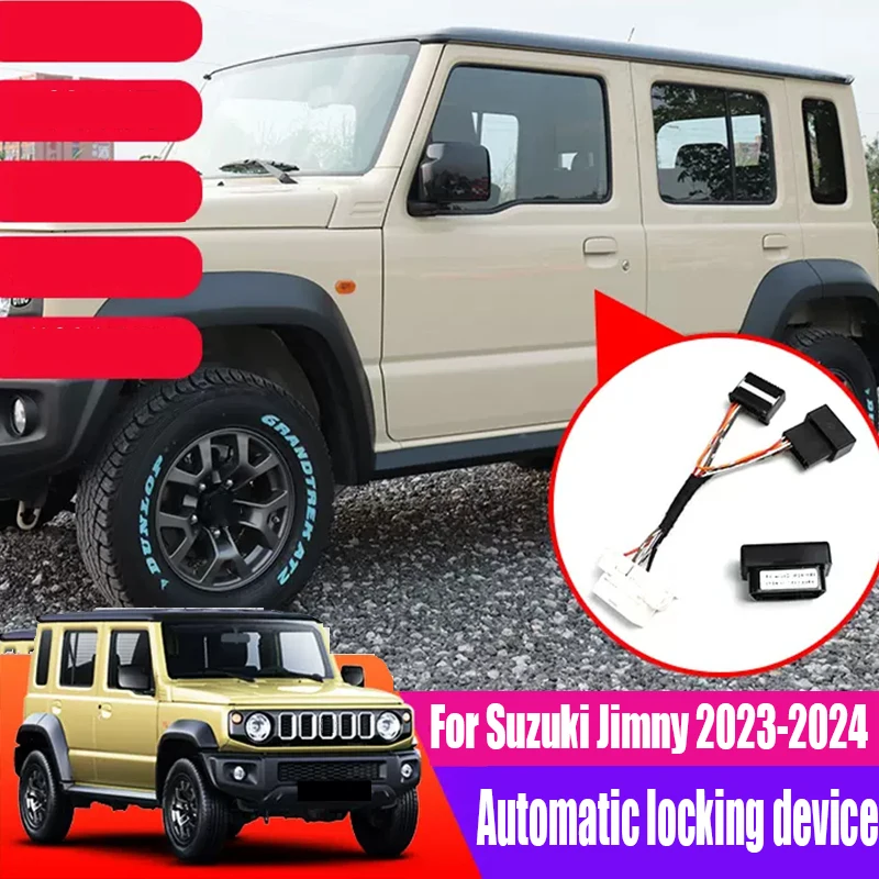 

For Suzuki Jimny 2023 2024 Applicable to the five door version of self powered dual flash automatic locking device