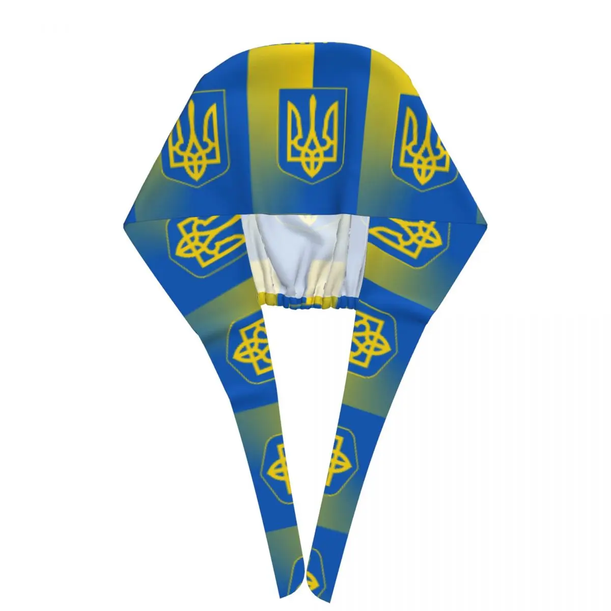 Flag Of Ukraine Scrub Hat Doctor Working Surgical Cap Men Women Adjustable Nursing Caps for Dentist