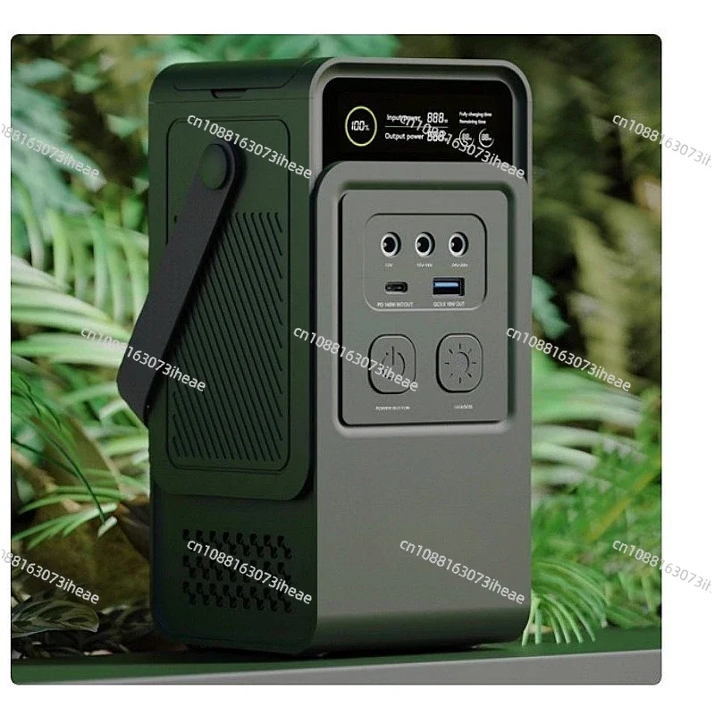 Pomerroom-Station Portable de Grande Capacité, Lumière Télescopique, Banque d'Massage, Extérieur, 75000mAh, 100W