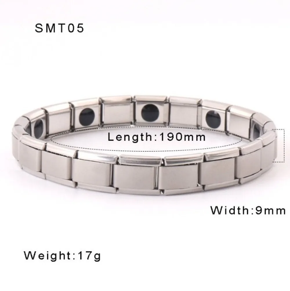 2025 النساء 9 مللي متر الإيطالية مطاطا ستار القلب سحر الفولاذ المقاوم للصدأ الإسورة سوار مجوهرات الأزياء العصرية Y2K مطلية بالذهب ربط DIY بها بنفسك