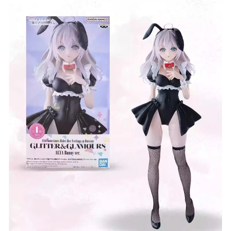 

Оригинальная фигурка Bandai Banpresto Алия: Иногда она скрывает свои чувства (версия Russian Glitter Glamours Bunny) Аниме-фигурка