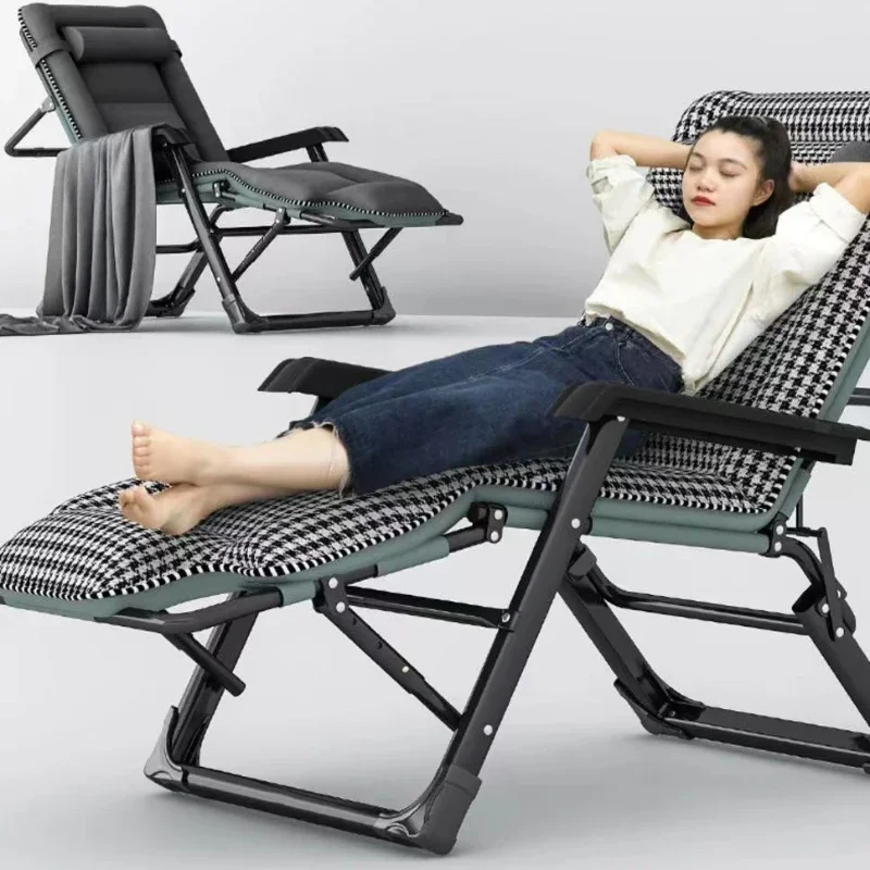 Tumbona de Oficina y Playa, Plegable, para Balcón, Tumbona Relajante para el Hogar, Sillón Reclinable, Muebles AA