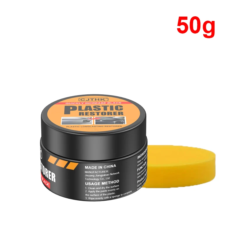 Auto Plastic Restorer Back To Black Gloss Auto Interieur Leder & Paneel Verzorgingswax Coating Agent Auto Polish en Reparatie Coating