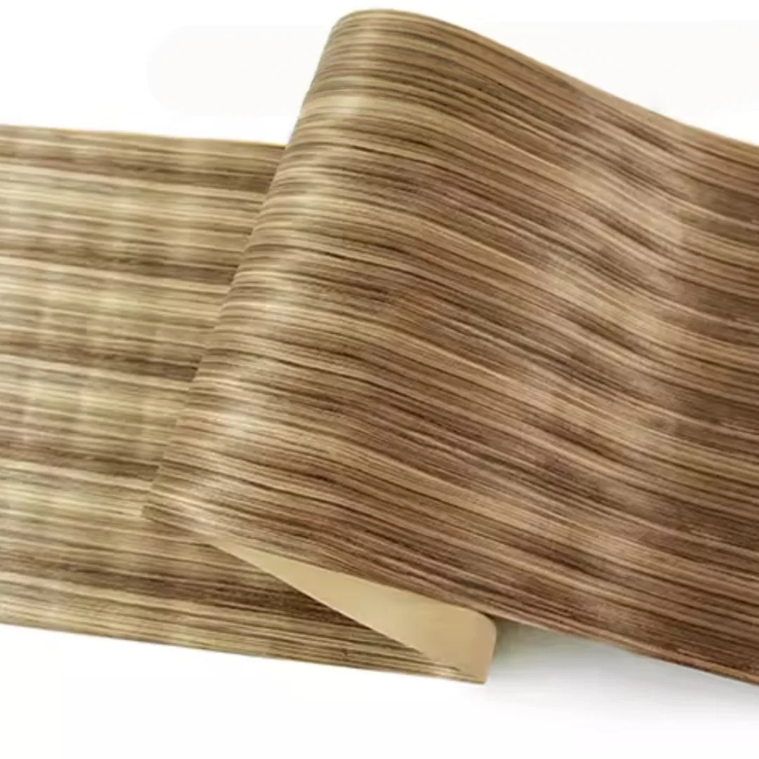 

Size:2.5x0.58m Thick:0.25mm Natural Zebrawood Straight Grain Parquet Wood Veneer Home Furniture Walls DIYers and Pro Decorators