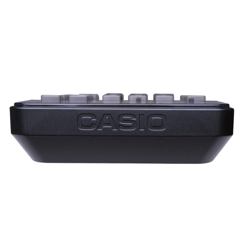 New CASIO DS-2B Bank Accountant Fast Typing Silent Calculator, Business Financial Office Model, Gold Metal Panel, Large Screen,