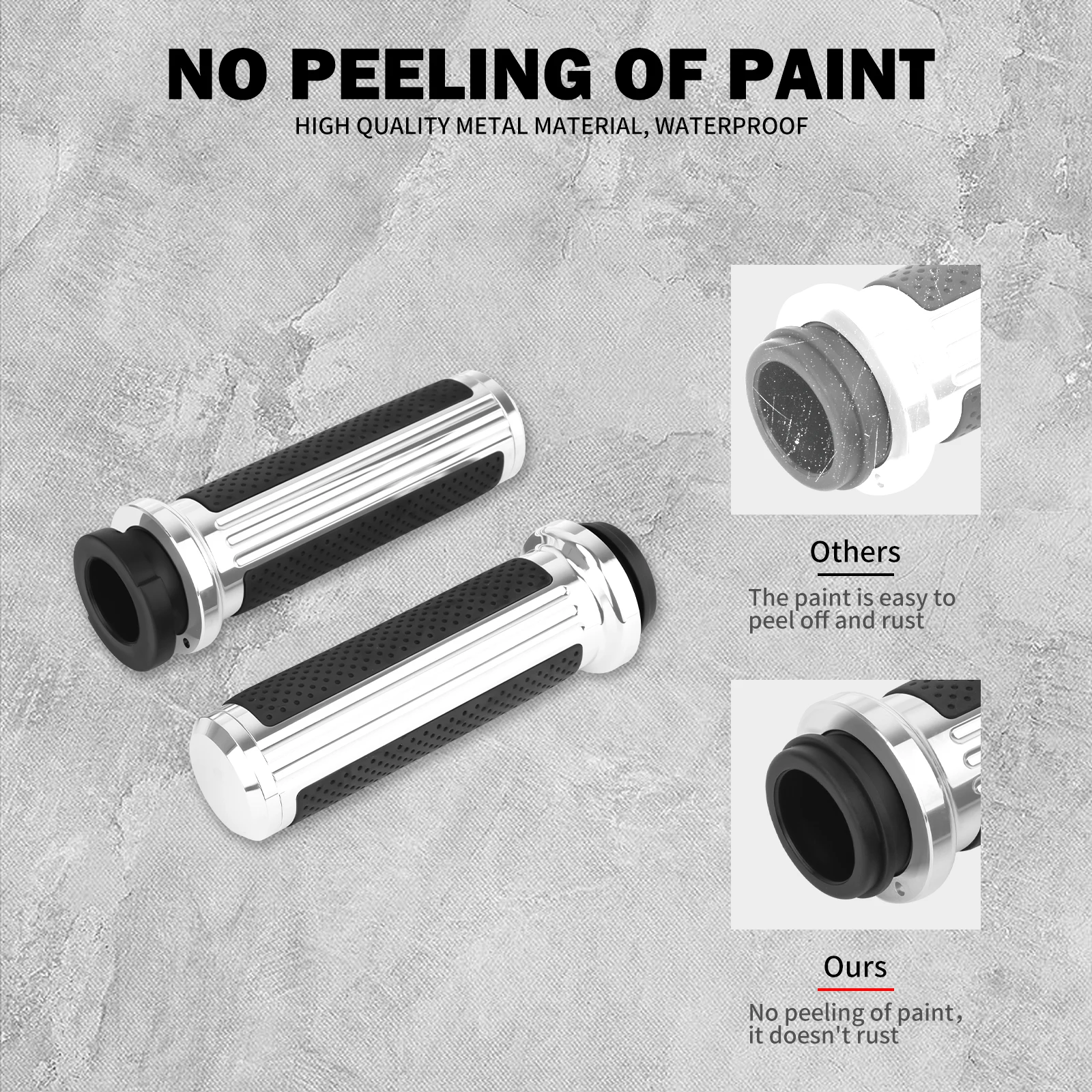 Motorcycle 1'' 25mm Electronic Throttle Handle Bar Hand Grips Handle Grip CNC For Harley Touring Electra Glide Softail Fat Boy