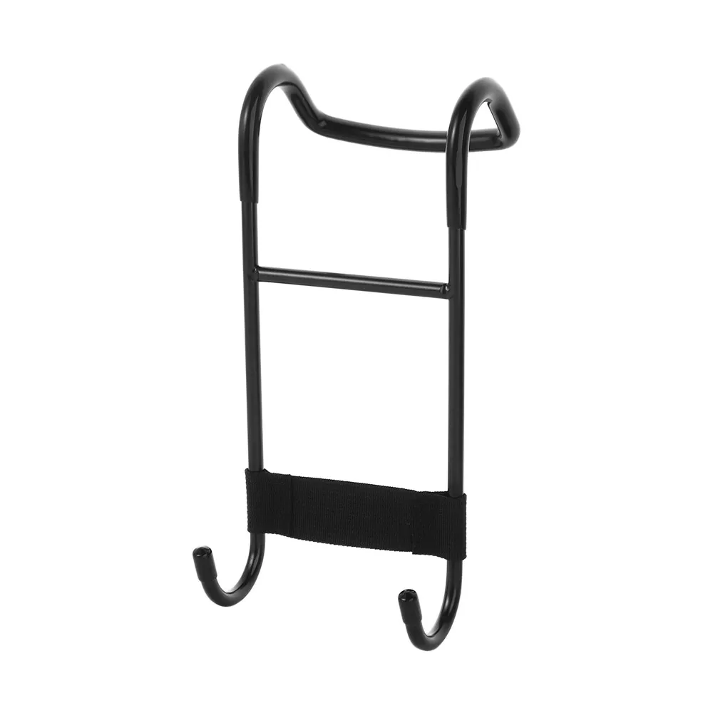 1Pc 250lb Capacity Dumbbell Spotter Hooks Thickened Heavy-Duty Multi-function Weight Assist Bar Iron Non-slip