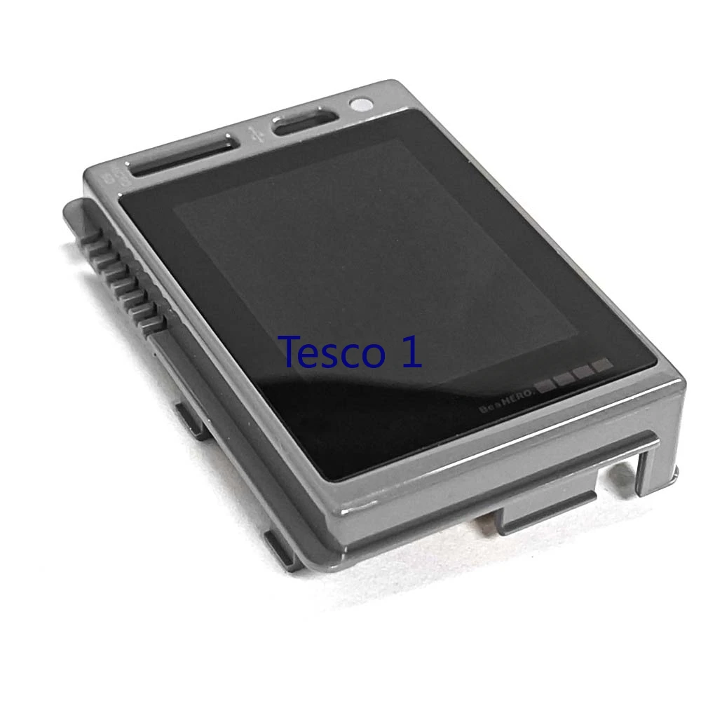 شاشة عرض LCD الأصلية وغطاء خلفي لبطل Gopro ، جزء الكاميرا