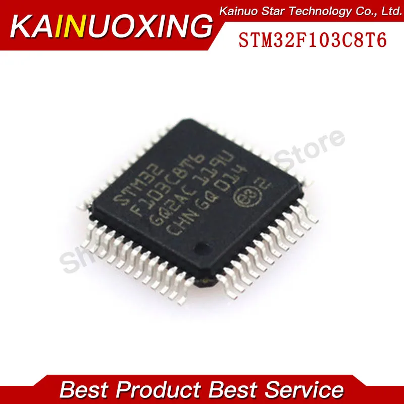 5PCS STM32F103C8T6 STM32F 103C8T6 QFP-48 Chipset