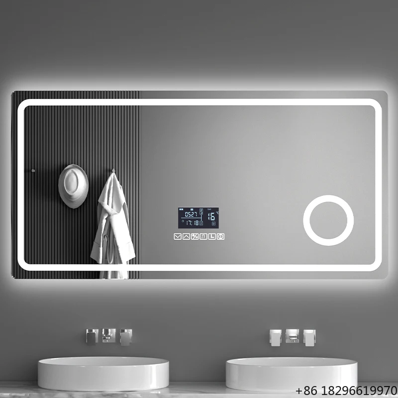 Full Function Android TV Smart Bathroom Mirror IP65 Touch Screen Magic Mirror