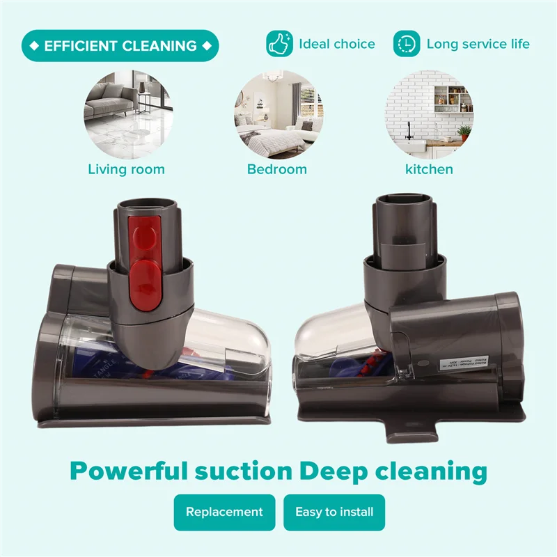 A68M-فرشاة إزالة عث الغبار للمرتبة الكهربائية لدايسون V7 V8 V10 V11 V15 مكنسة كهربائية أداة صغيرة بمحرك رأس فرشاة