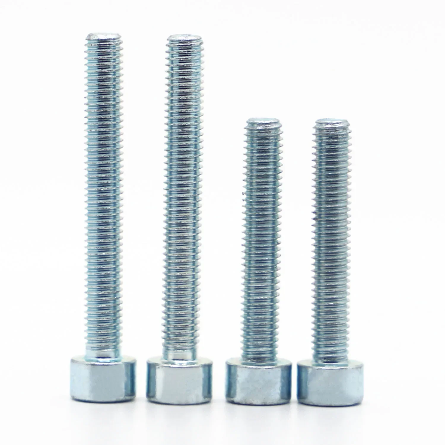 M3 M4 M5 M6 M8 M10 8.8 الصف الزنك مطلي الكربون الصلب ألين المسمار مسدس عرافة المقبس غطاء مسامير ربط الرأس