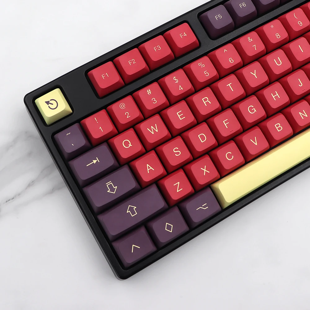 130 Key Explosion Keycap pbt XDA Keycaps For dz60/RK61/64/gk61/68/75/84/98/104 Mechanical Keyboard gmk Key Cap 7u Split Spacebar