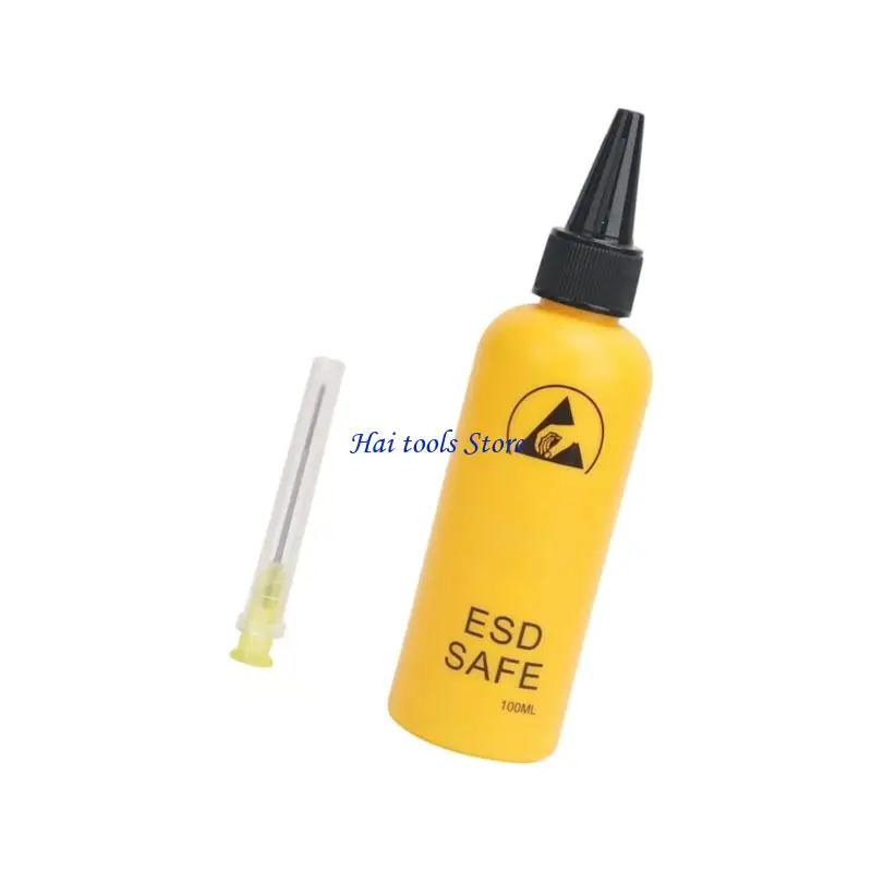 X37E Workshop Grade 100ml Dissolvent Dispenser Hardwearing Plastic Fixed Prevention Container