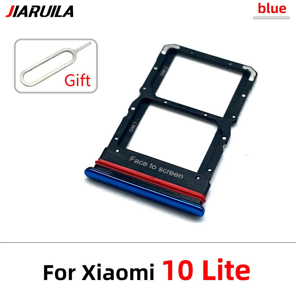 Tested SIM SD Card Trays For Xiaomi Mi Note 10 10T Pro Lite Phone