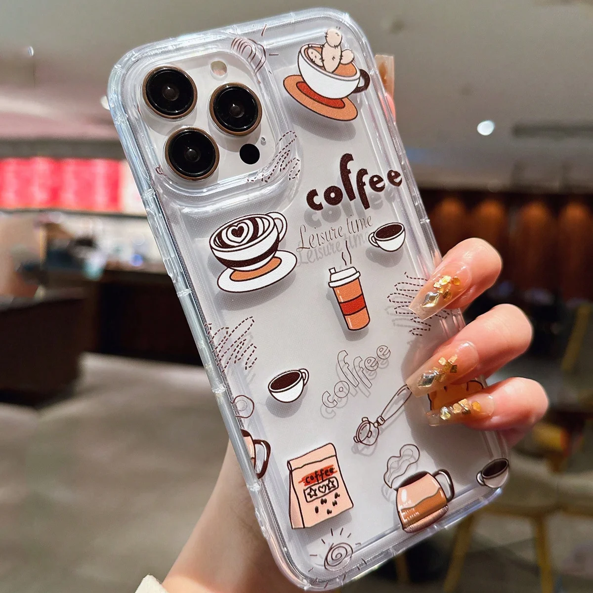 Coffee Milk Tea Design Pattern - Coffee Tea Etc recension och pris