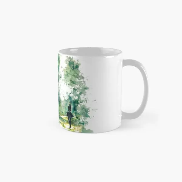 Nier Automata Painting Classic  Mug Design Photo Gifts Handle Round Coffee Drinkware Simple Image Picture Printed Tea Cup