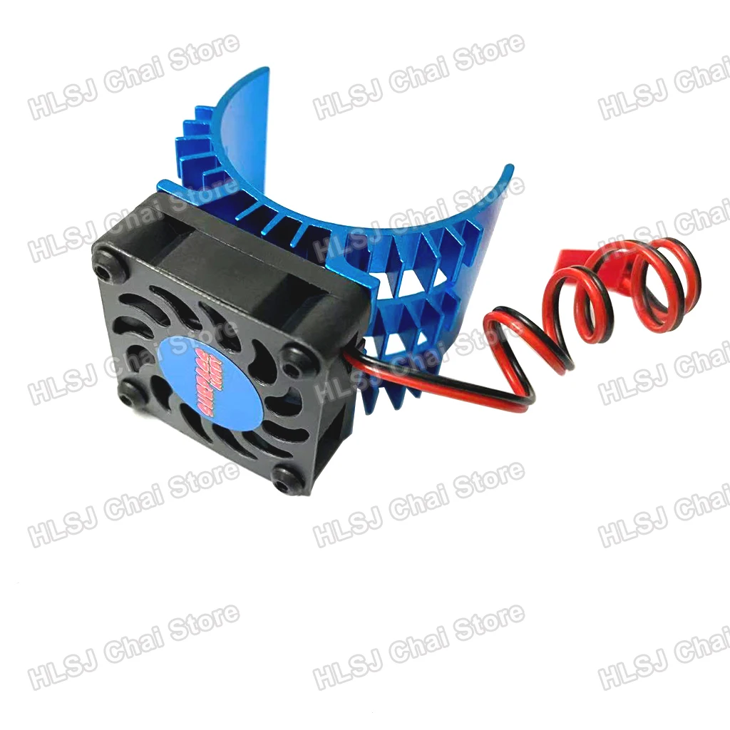 Surpass Hobby RC Motor Cooling Fan W/ Heatsink for 1/10 1/8 RC Car 540 550 3650 3660 3670 Motor ESC Cooling Fast RC Car Part