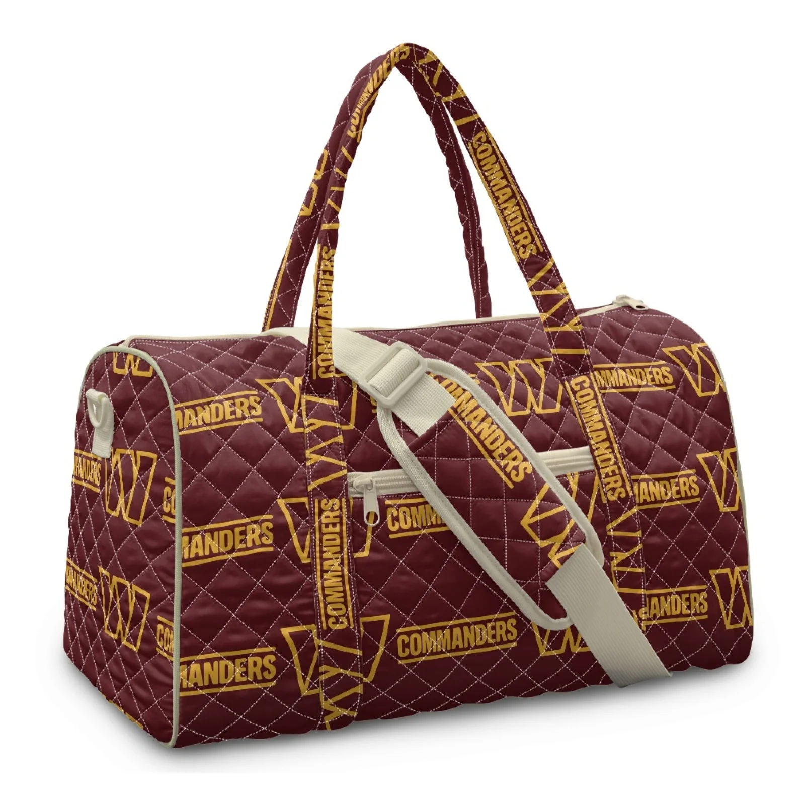 Coloranimal Quilted Strap Weekender Bag Large Capacity Travel Duffel for Workout Beach Womens New Trend