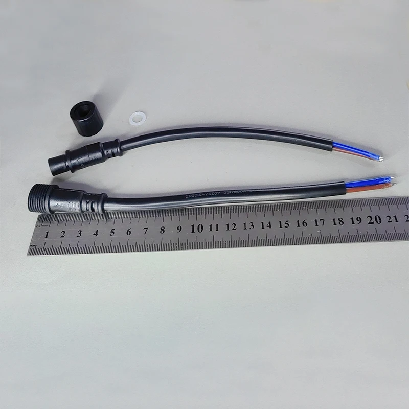 Fotografia 3: Conjunto de Conectores de Fio à Prova d'Água 2/3/4/5/6 Pinos com Cabo de 0.5-1.5mm² Conector Elétrico Avaliado para Luzes LED e Uso Externo