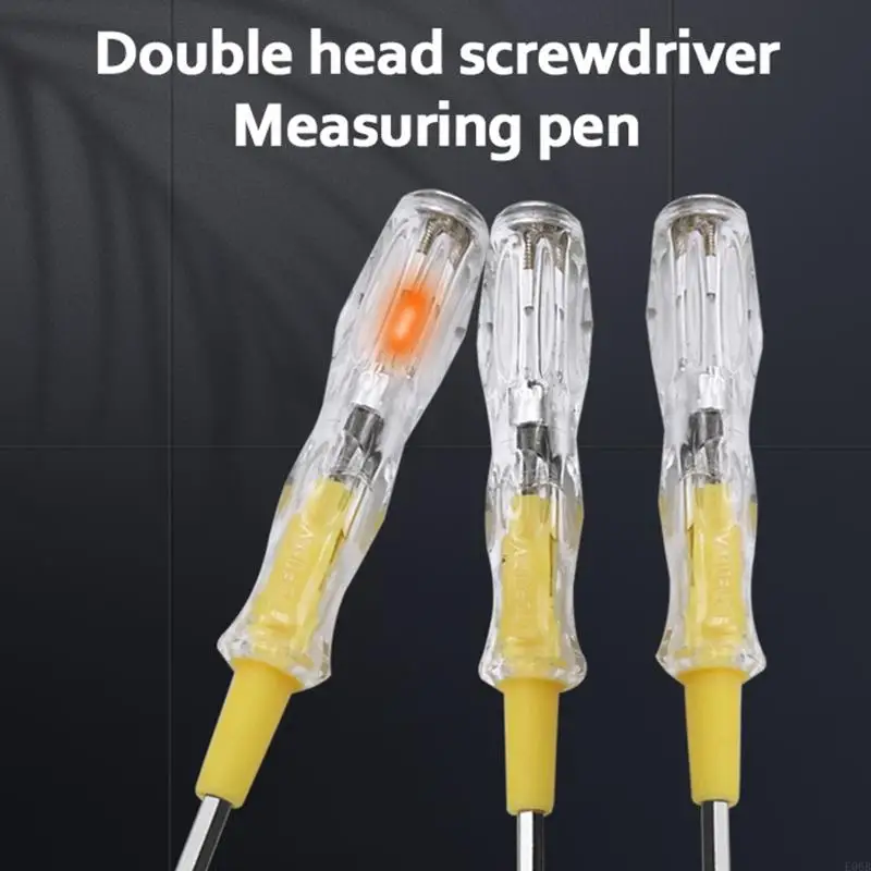 Pen electricista E06B Pen doble punta doble punta doble uso Detector Detector Pen para trabajador fábrica