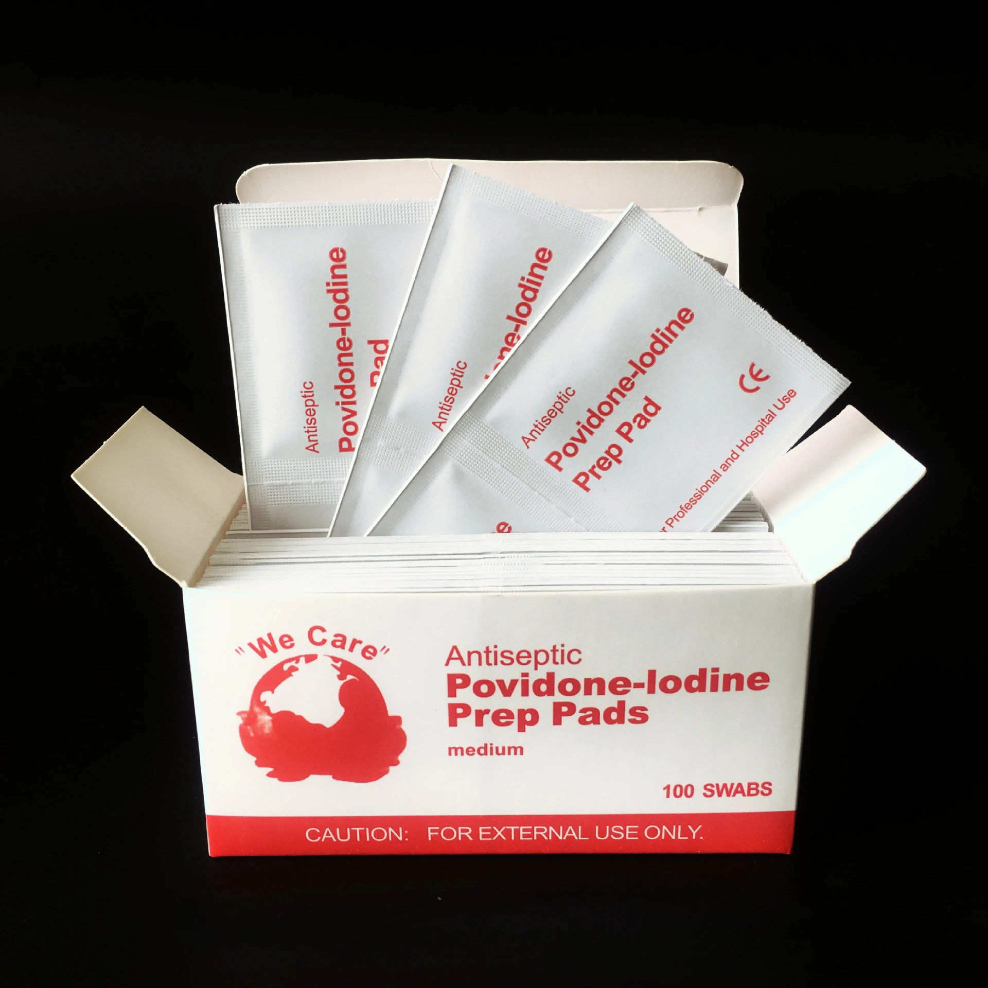 مناديل مبللة مطهرة باليود أو مستلزمات الإسعافات الأولية أو لتنظيف وتطهير الجروح والكشط عند السفر #3