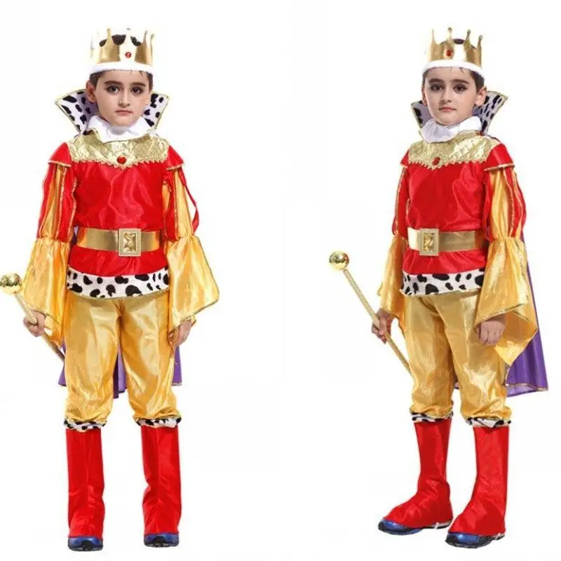 

Classic Prince loween Cosplay Costume for Men Children Stage Performance Outfit Traditional Chinese Ethnic Stage Costume