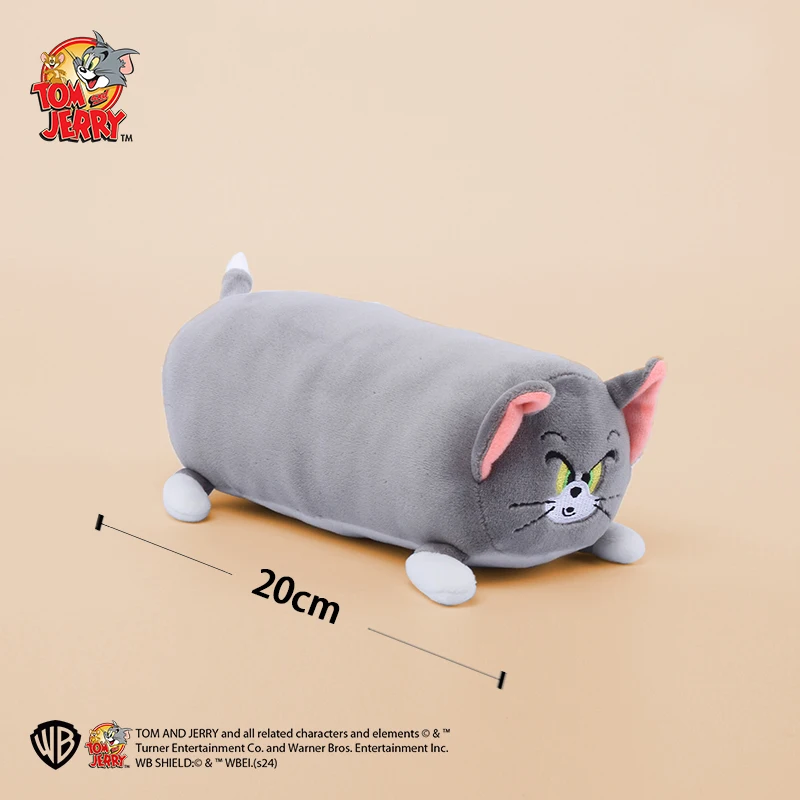 Free Shipping Original Tom and Jerry Plush Pillow Toy Cartoon Movie Cat Mouse Plushies Stuffed Animals Toy Funny Doll Toys Gift