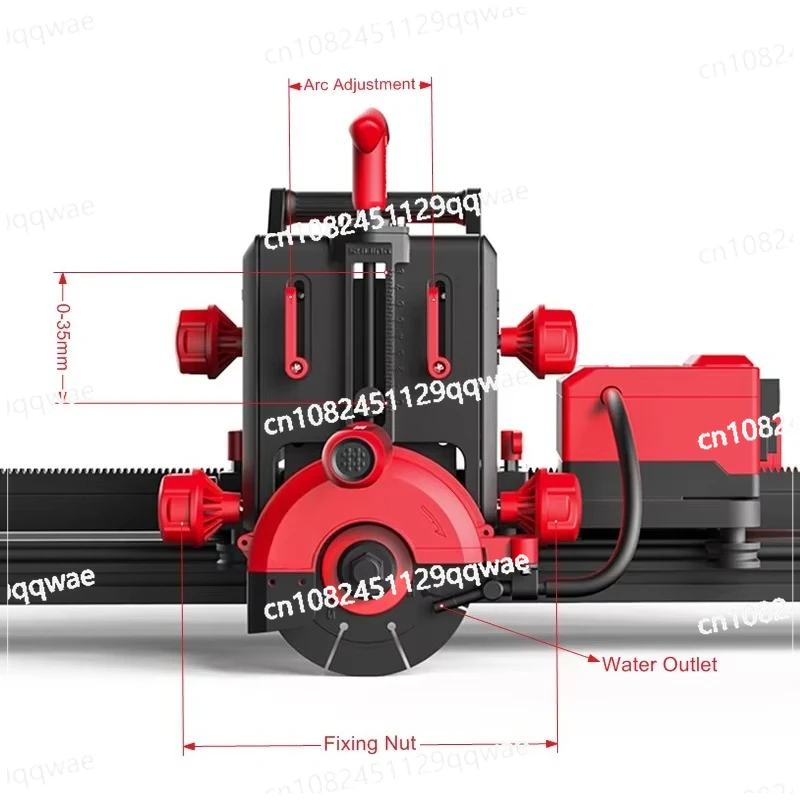 Electric tile cutter 45 degree angle cutting for stone construction tools corner cutting