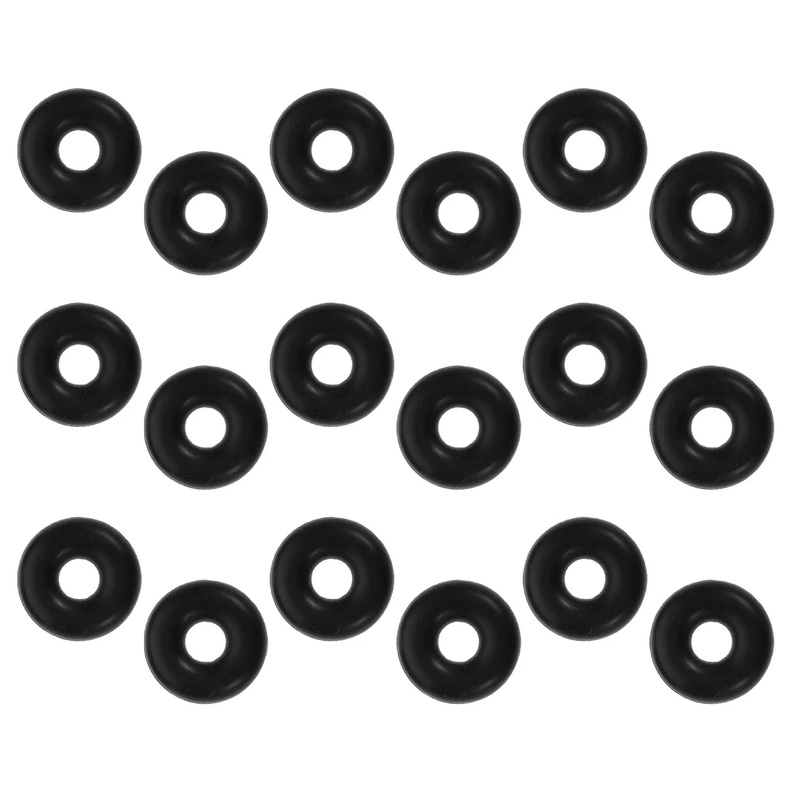 18Pcs Home Gym Cable Stopper Premium Rubber Gym Cable Limit Rings Easy Install Resilient Equipment Accessories