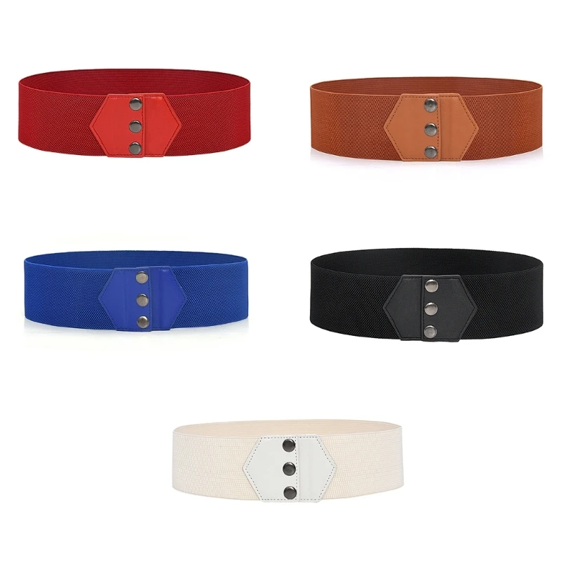 Cinchbelt Brede Riem Elastische Corset Brede Riem Elastische Riem Voor Jurken Dropshipping