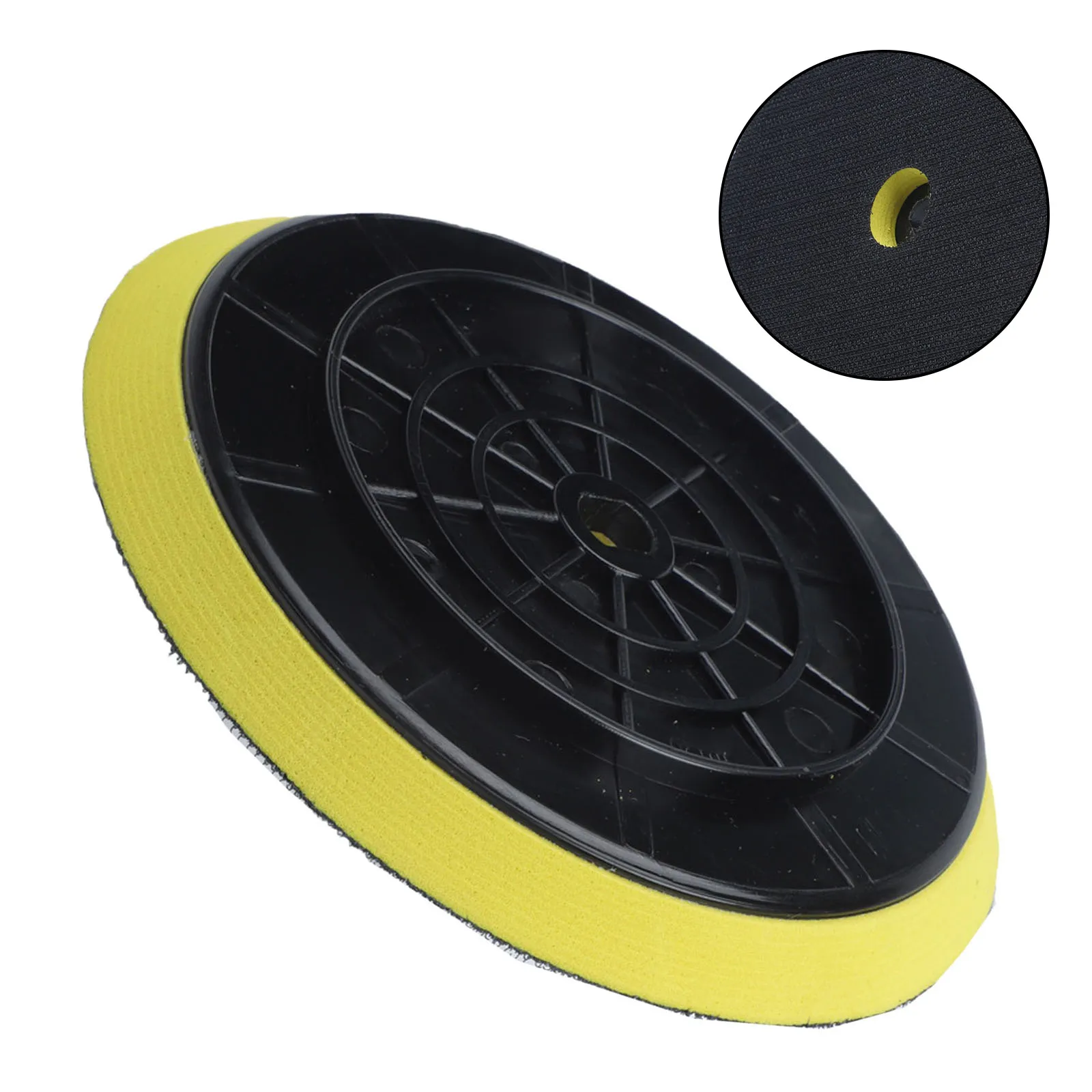 2er-Pack Polierpads, 6-Zoll-Polierunterlagen, kompatibel mit den meisten kabellosen Poliermaschinen, Gelb, Schwarz – Detail 26