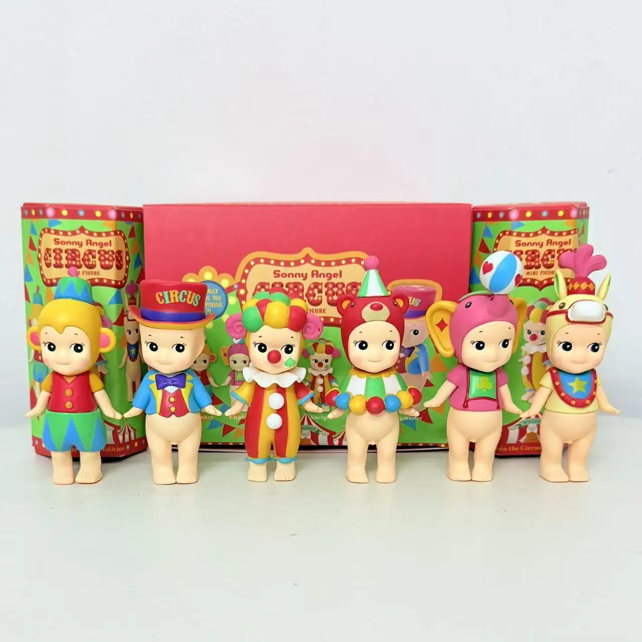 

Высокое качество, новая мини-фигурка Сонни Ангела, цирковая серия, слепая коробка второго поколения, аниме, декоративный детский подарок-сюрприз