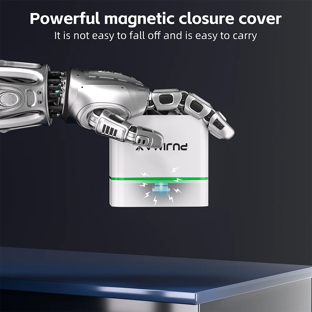 PUJIMAX 1.2 فولت AA + AAA Ni-MH/Ni-Cd 8 فتحات كومبو شحن مقصورة الذكية الوجه العلوي شاحن يمكن شحن 4 قطعة AA + 4 قطعة بطاريات AA