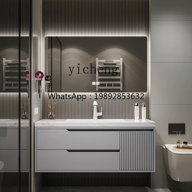

Bathroom Cabinet Set Bathroom Table Hand Pool Simple Modern