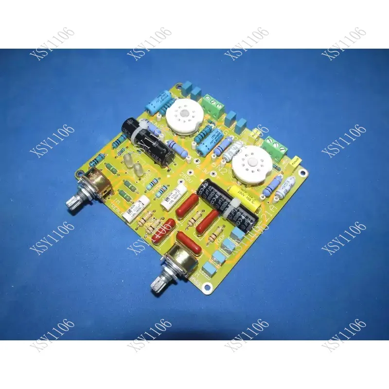 

Плата усилителя звука Baxandall Type 6n2 с регулировкой высоких и низких частот, Hi-Fi ламповый усилитель, DIY аудиоусилитель