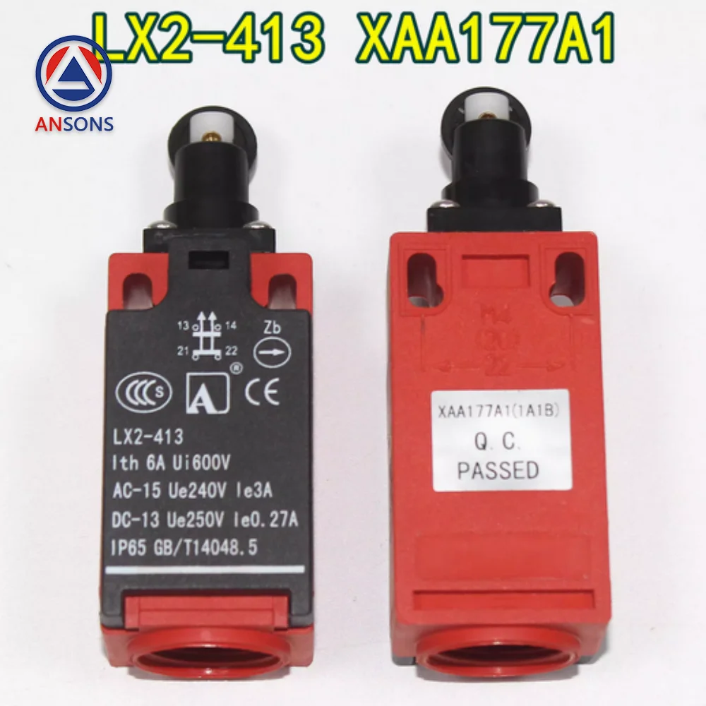 XAA177B2 C1 C2 BY3 EY1 OTIS مفتاح حد المصعد Ansons قطع غيار المصاعد