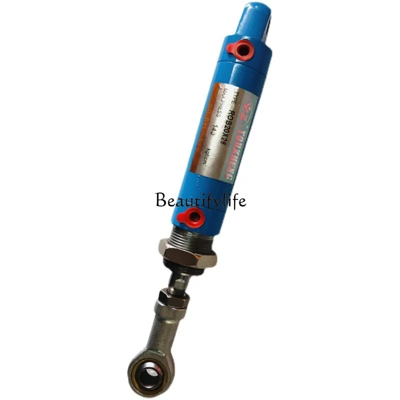 

jj4 ROB30 Miniature Mini Cylinder Small Round Hydraulic Bore 30 Stroke 25/50/75/100/CA