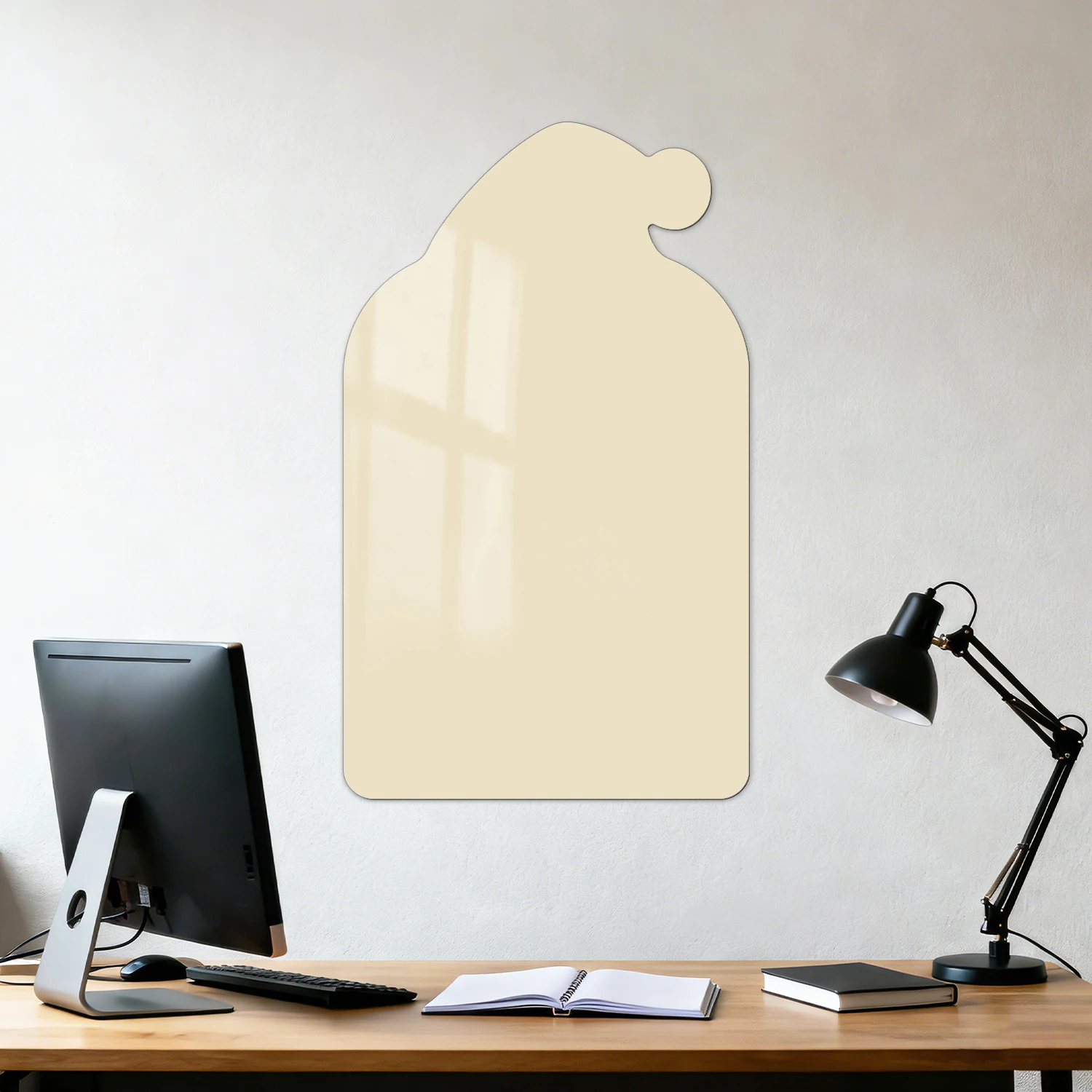 

Самоклеящаяся магнитная доска-наклейка с маркерами, коробкой и салфеткой для стирания для детского домашнего офиса