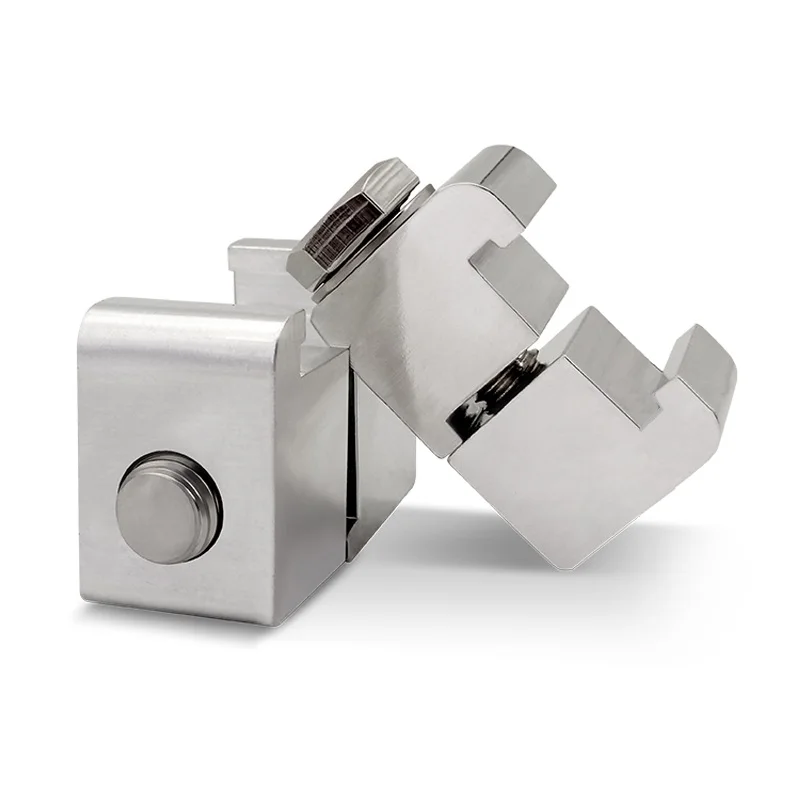 ISO Vacuum Aluminum Alloy C-type Caliper Bolt Double Hook Card M8 M10M12 Flange Blind Bolt Vacuum Fittings