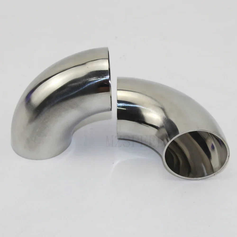 

Car accessories OD 22/25/28/32/34/38/45/51/54/57/63/76/80 mm 304 Stainless Steel Elbow Sanitary Welding 90 Degree Pipe Fittings