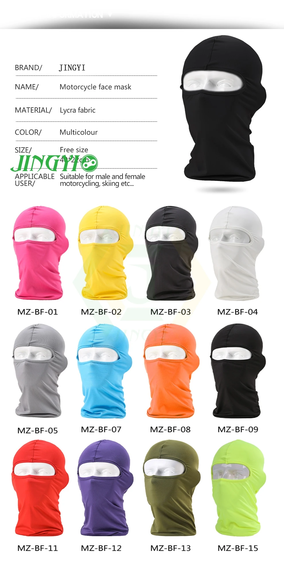 Balaclava Motorcycle Face Mask Scarf White Winter Warm Full Face Mask Hat Covers Breathable Mask Hat Hood Cycling Bike Ski Mask