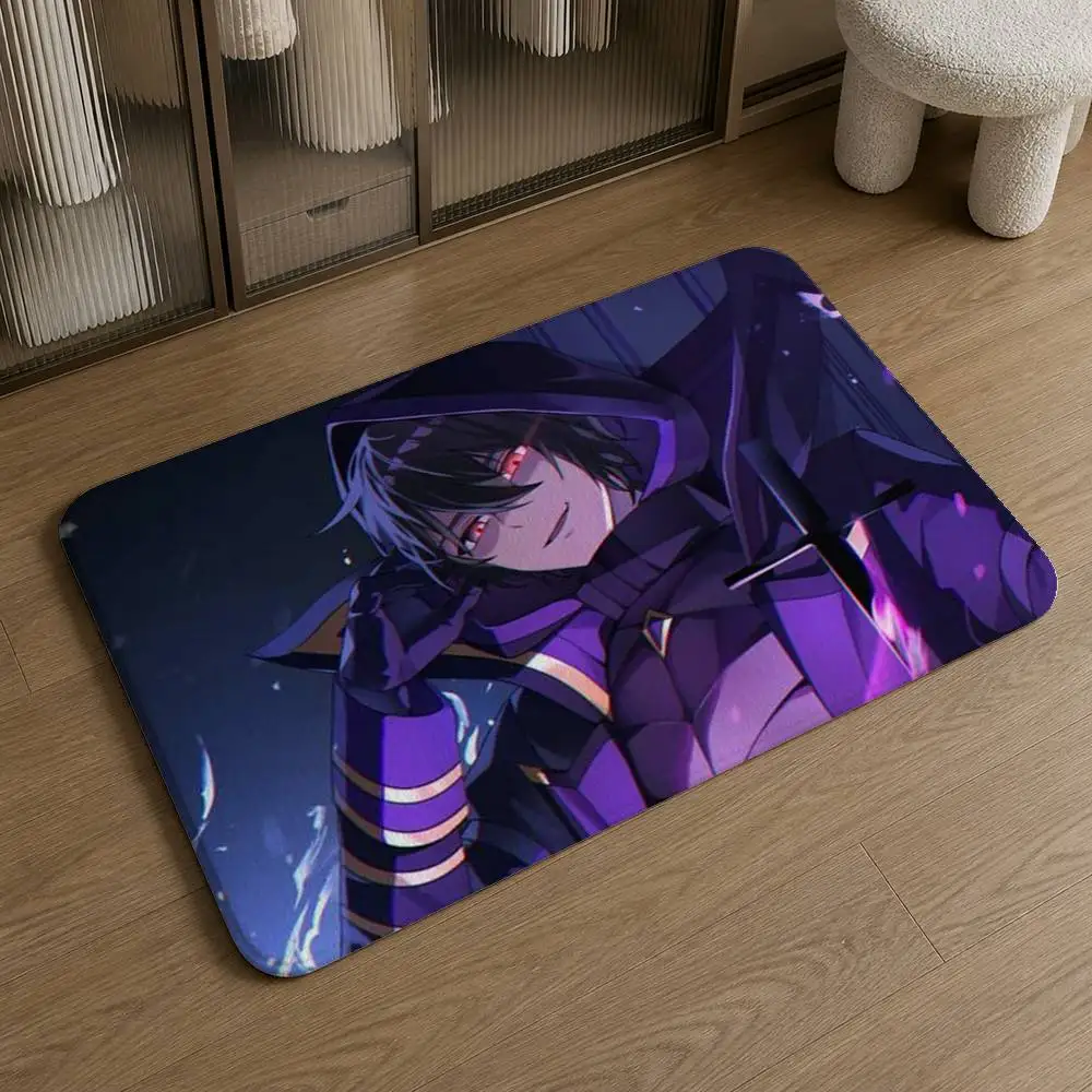 The Eminence in Shadow Pattern Soft Washable Non-Slip Doormat for Indoor and Outdoor Home Decor