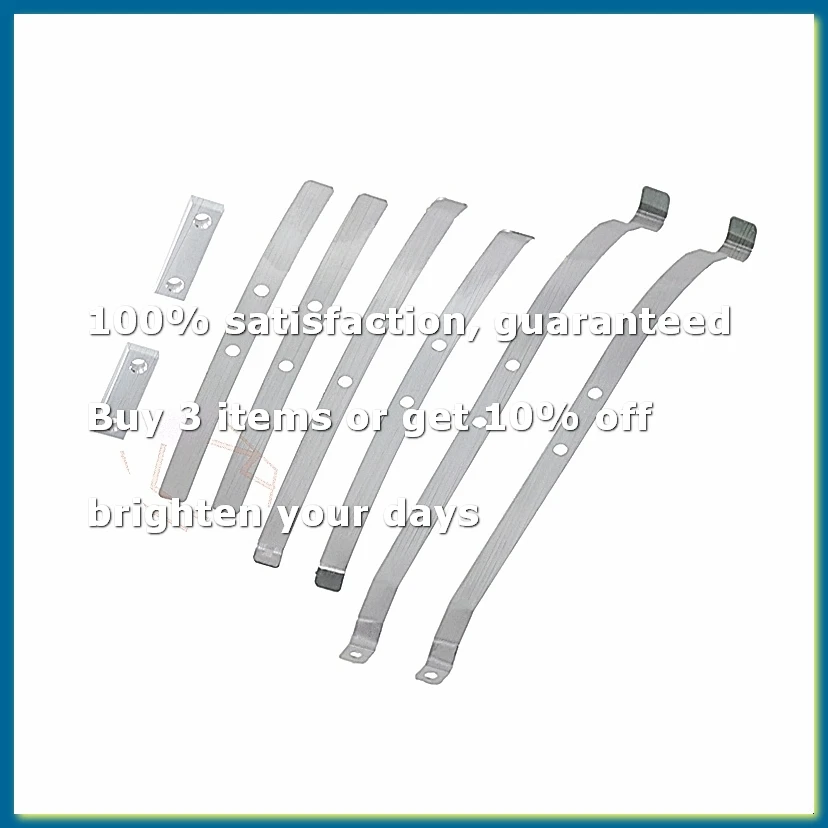New Stainless Steel Upgrade Rear Axle Fixed Spring Plate Kit for 1/12 MN82 LC79 RC Car Parts