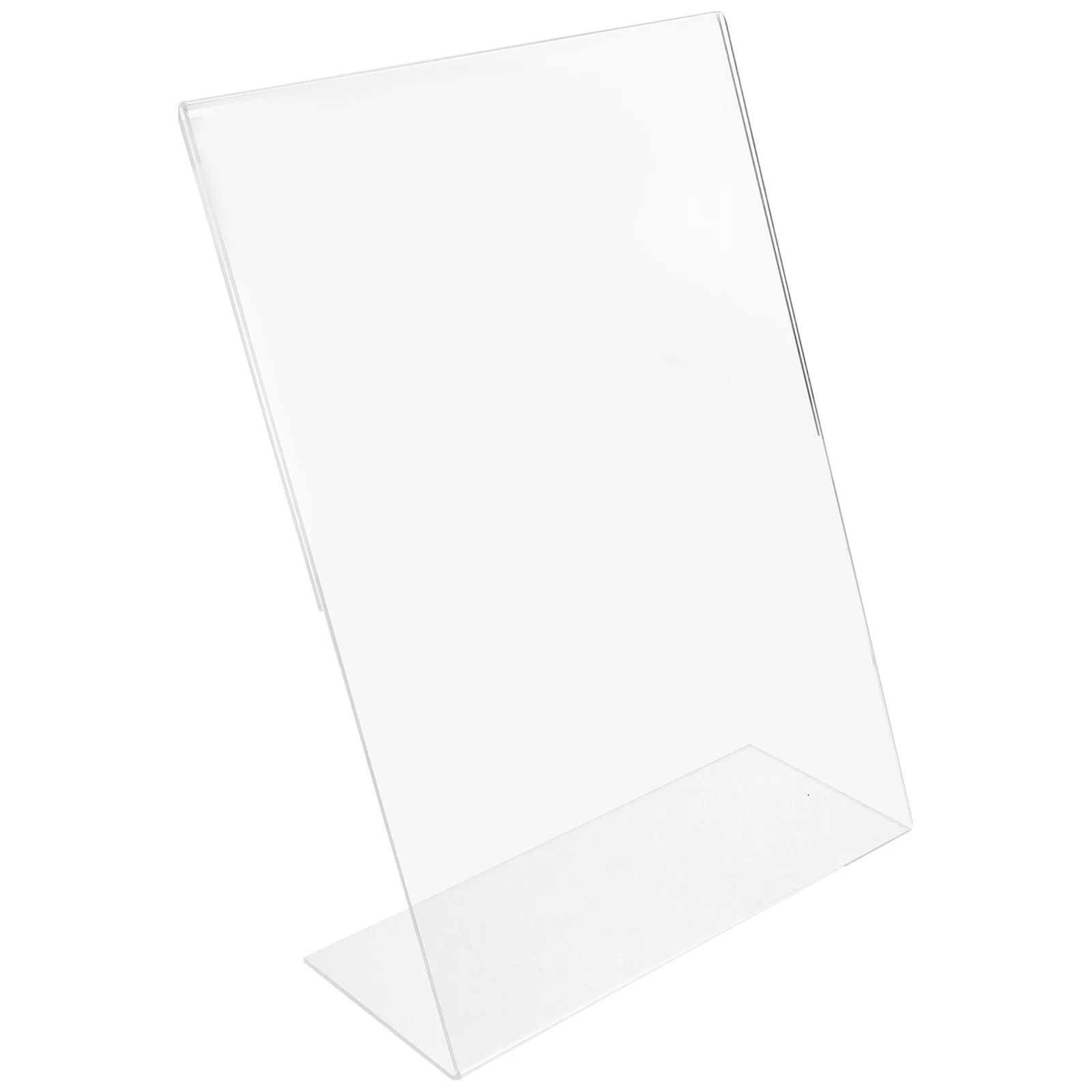 

Display Board Stand Menu Rack Holder for Table Picture Holders Tables Sign Poster Acrylic Slant